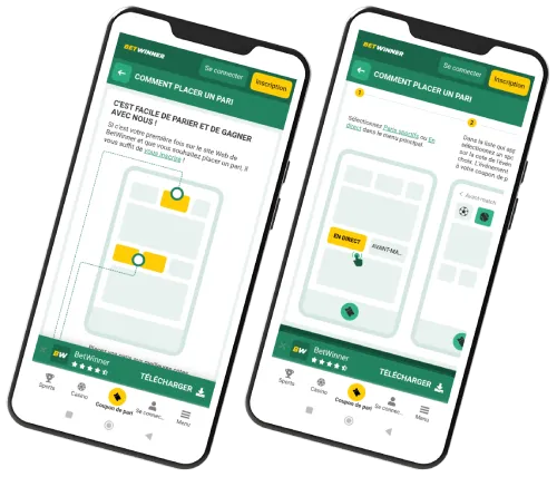 Comment placer votre première mise sur Betwinner